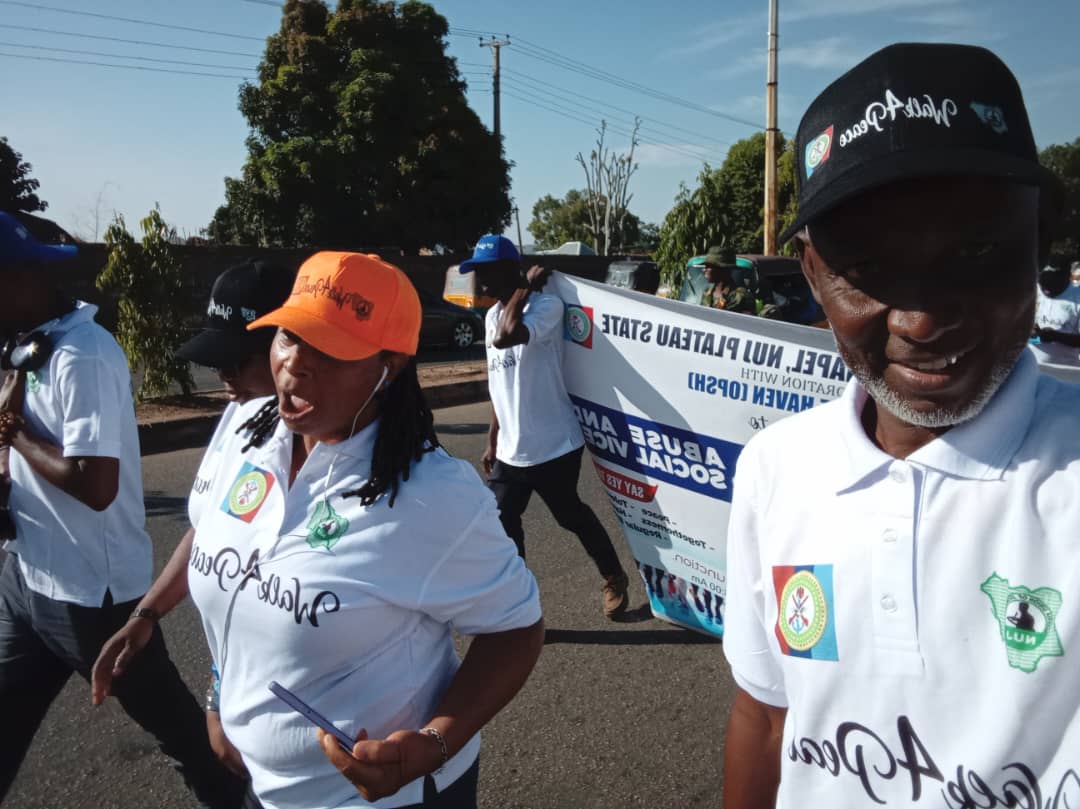 Journalists, military organise walk to promote peace in Plateau