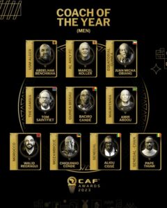 CAF Announces CAF Awards 2023 Nominees For Men’s Categories