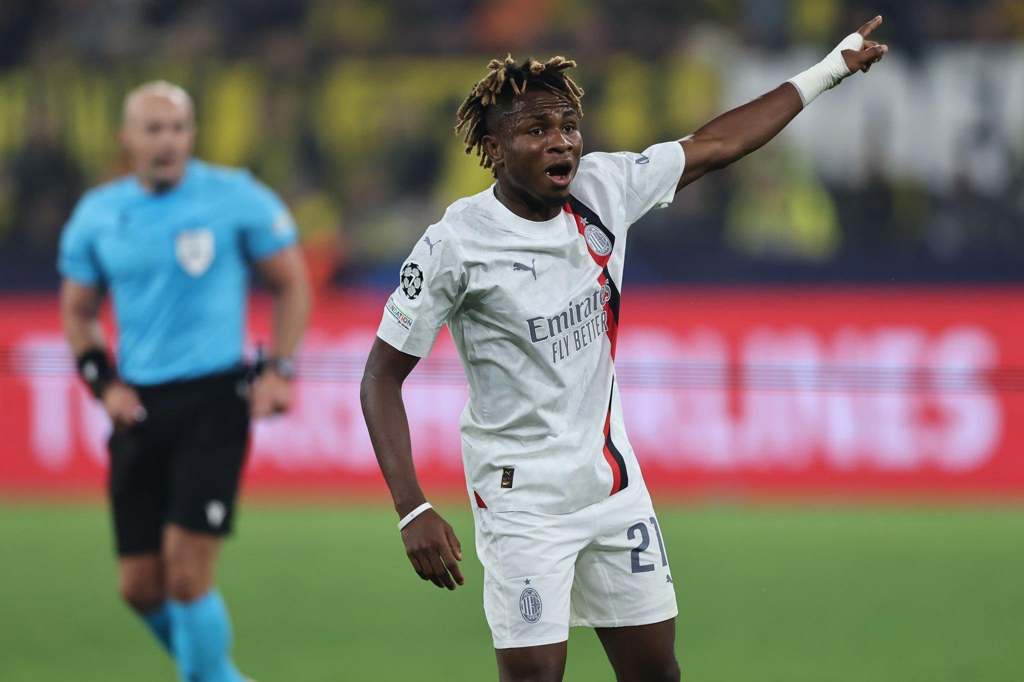 UCL: AC Milan boss, Pioli confirms Chukwueze available for PSG clash