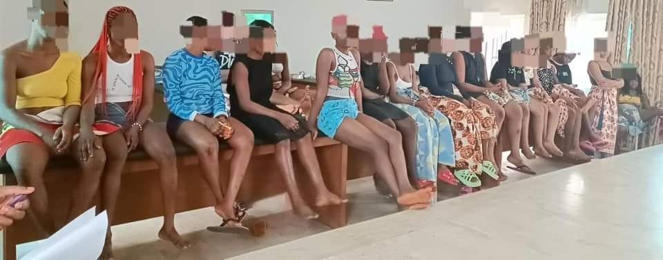 Prostitution: Anambra govt rescues two teenagers, 18 others from brothel