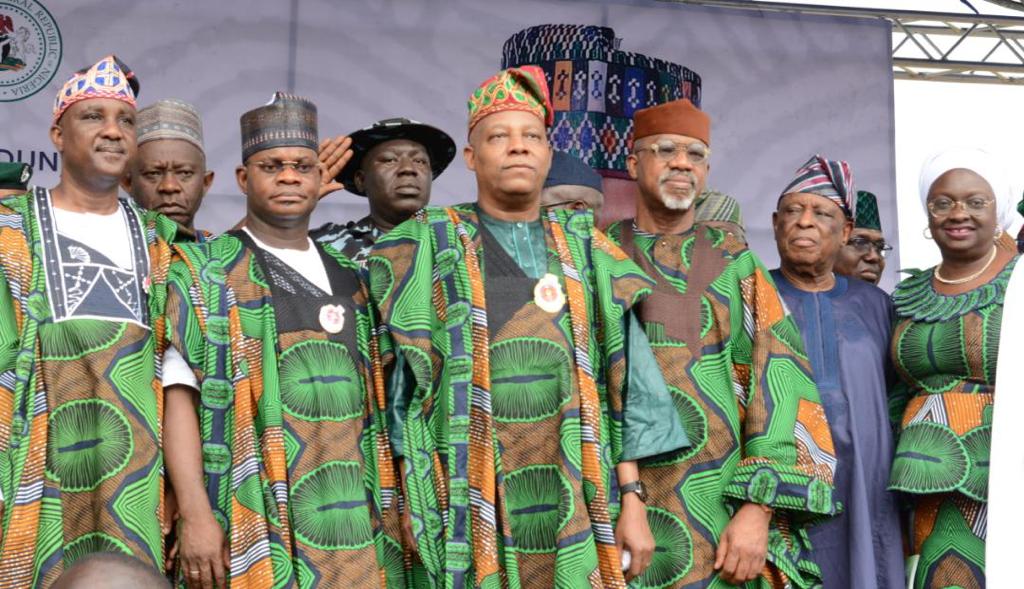 Shettima meets Abiodun, Sanwo-Olu, Bello, others in Ogun, demands united Nigeria