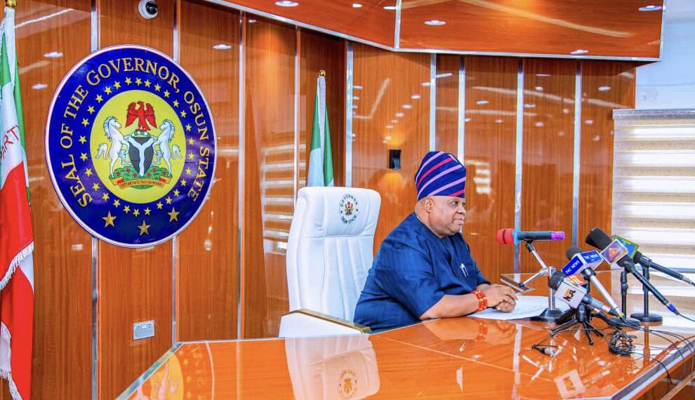 Gov Adeleke presents N2.9bn bonds for pensions, gratuities