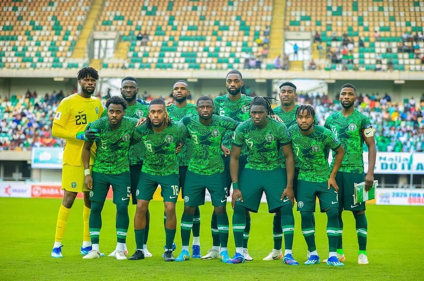 AFCON 2023: Super Eagles thrash Dubai club 12-0 in friendly