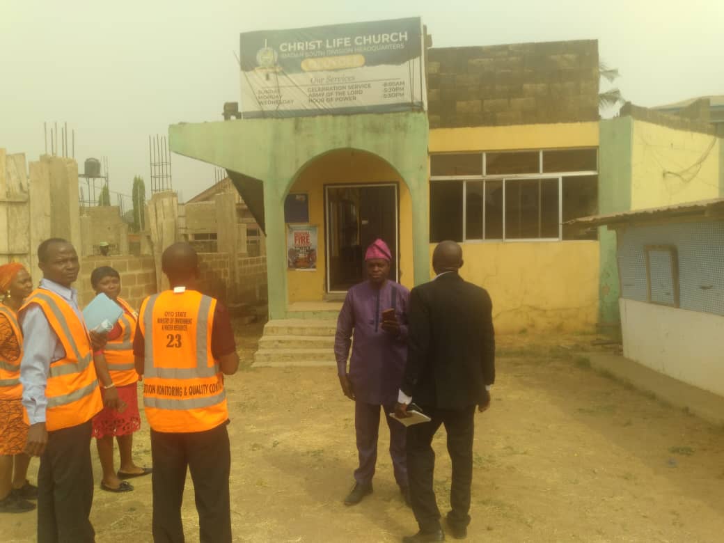 Oyo govt seals church in Ibadan over noise pollution