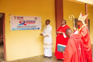 VIFADAD Medical Mission donates medical supplies, equipments to Queen of Apostles Seminary, takes over running of Infirmary