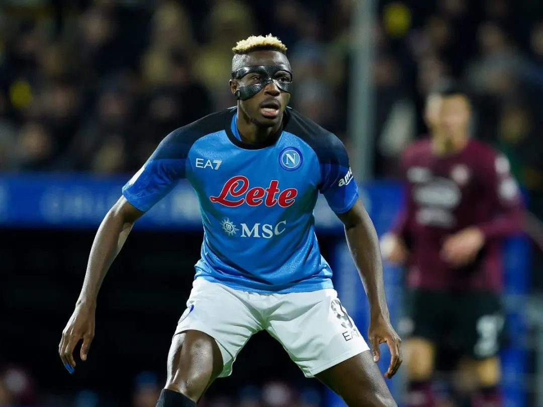 UCL: Osimhen starts for Napoli against Barcelona