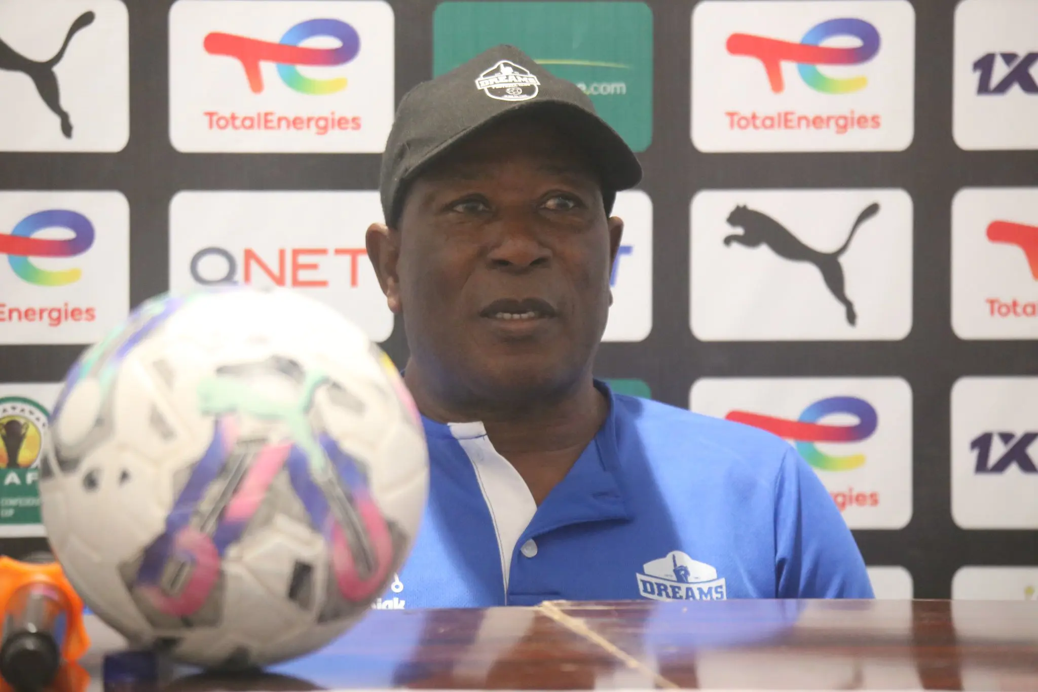 CAF Confed Cup: Dreams FC boss hopeful of positive result against Rivers United