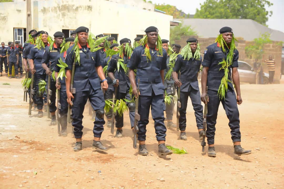 NSCDC charges 190 recruits in Kwara on discipline, good conduct