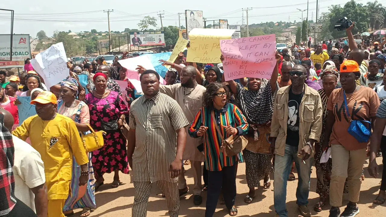 Edo North PDP, others protest plot to impeach Philip Shaibu