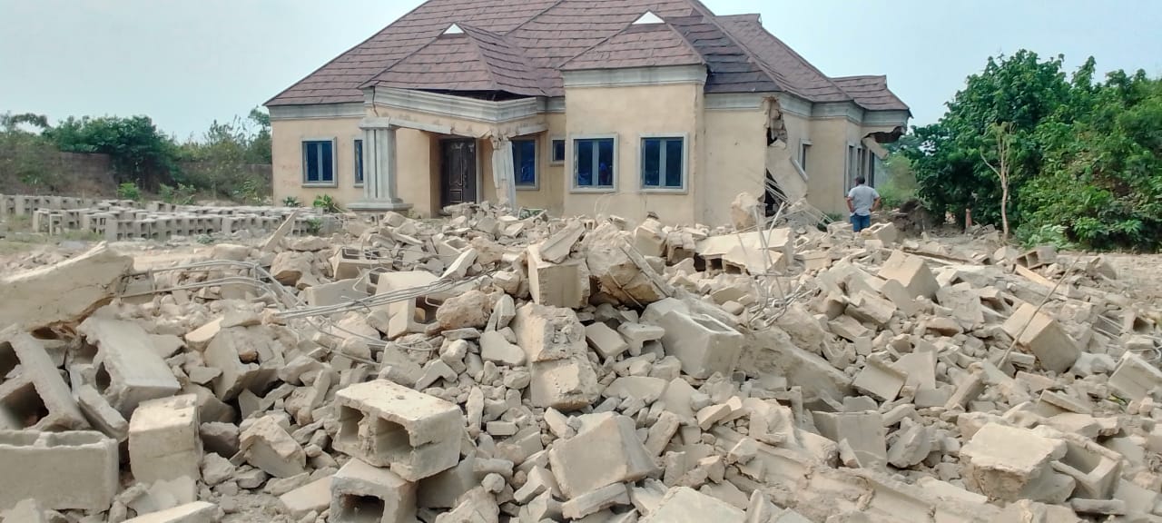 Circular road: Scores of landlords stranded as Oyo govt begins demolition of houses