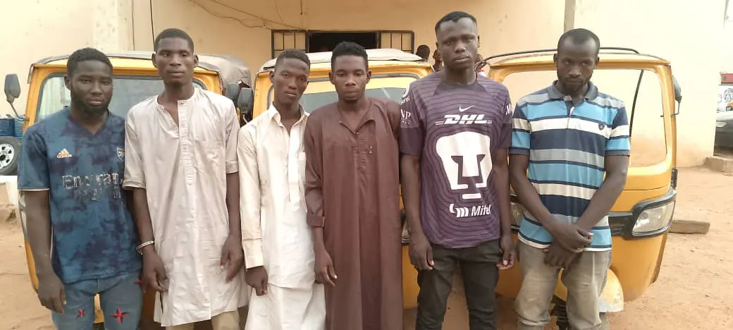 Six arrested in Adamawa for receiving stolen tricycles