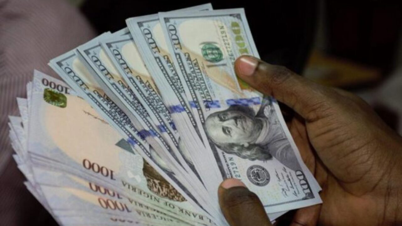 Naira maintains N1,300 exchange rate against USD