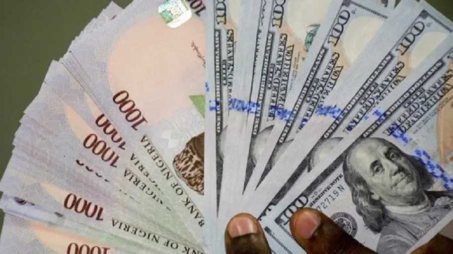 Forex: Naira gains N21.85 against dollar