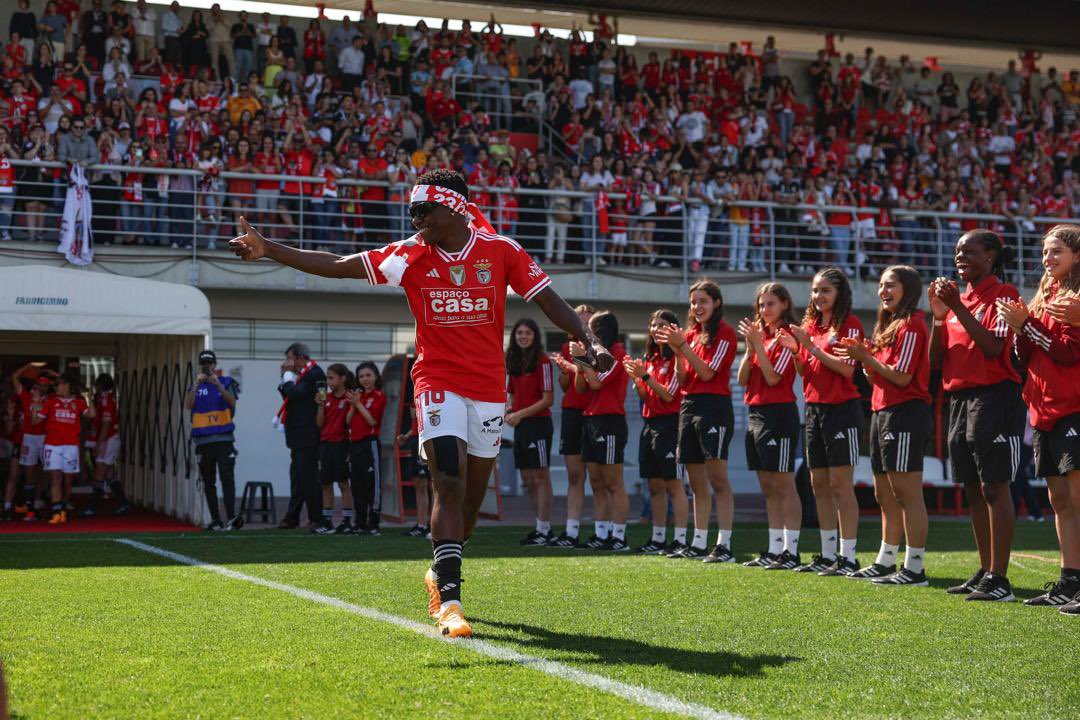 Super Falcons star, Ucheibe relishes Portuguese League title success with Benfica