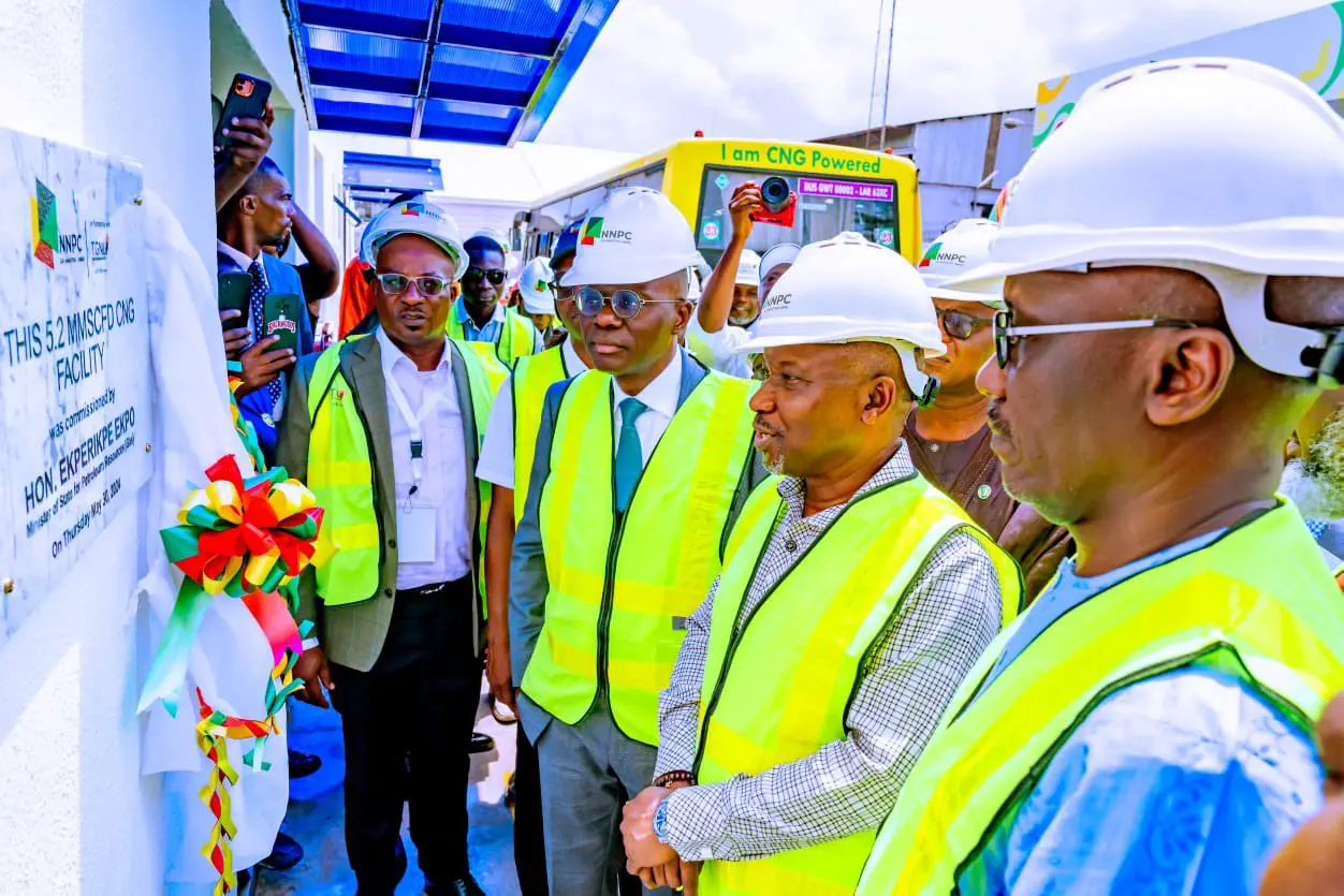 Nigerian govt commissions CNG Plant in Lagos as NNPCL eyes more rollout