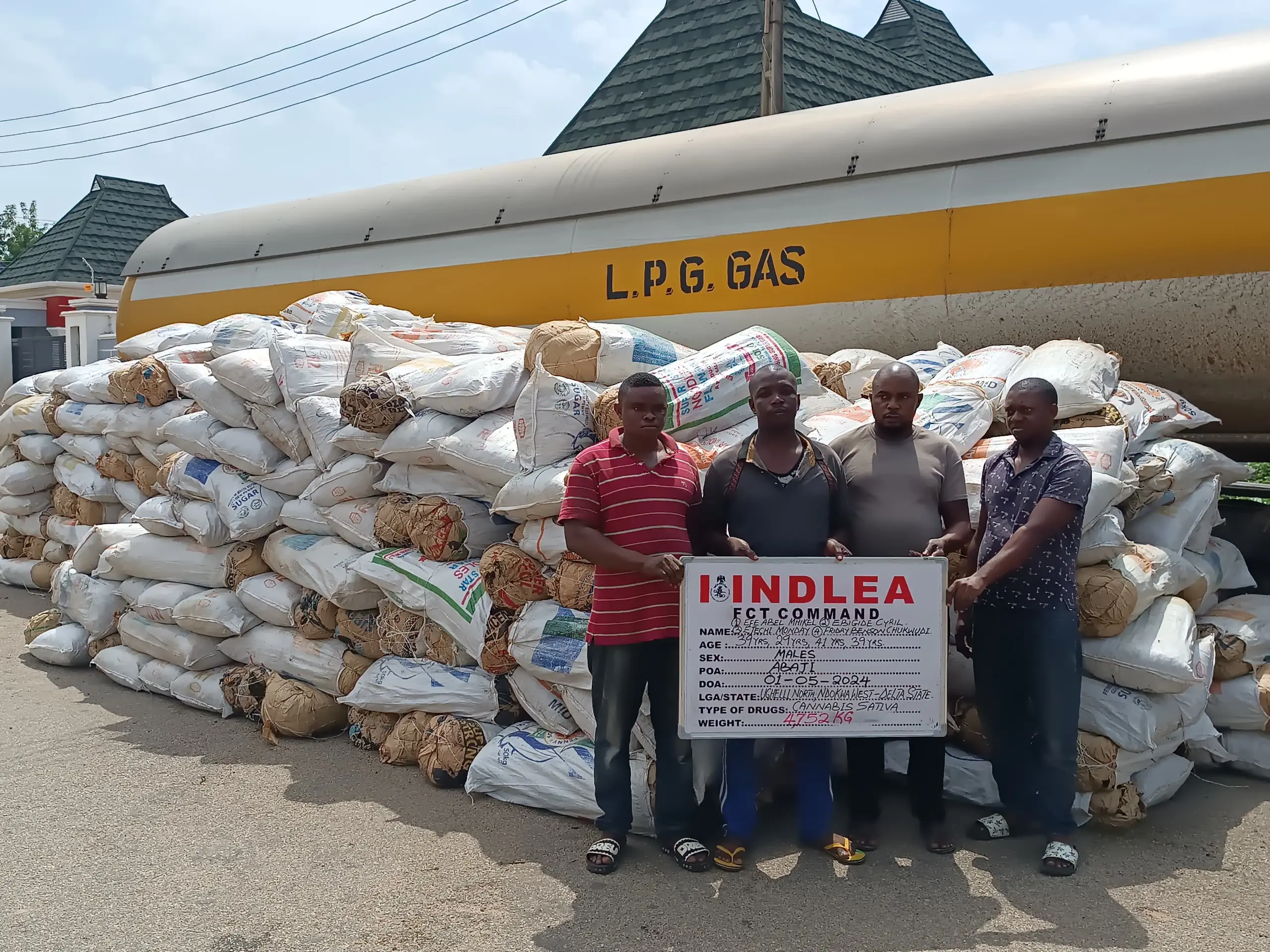 NDLEA smashes international drug syndicate, arrests five members, seizes Loud consignments