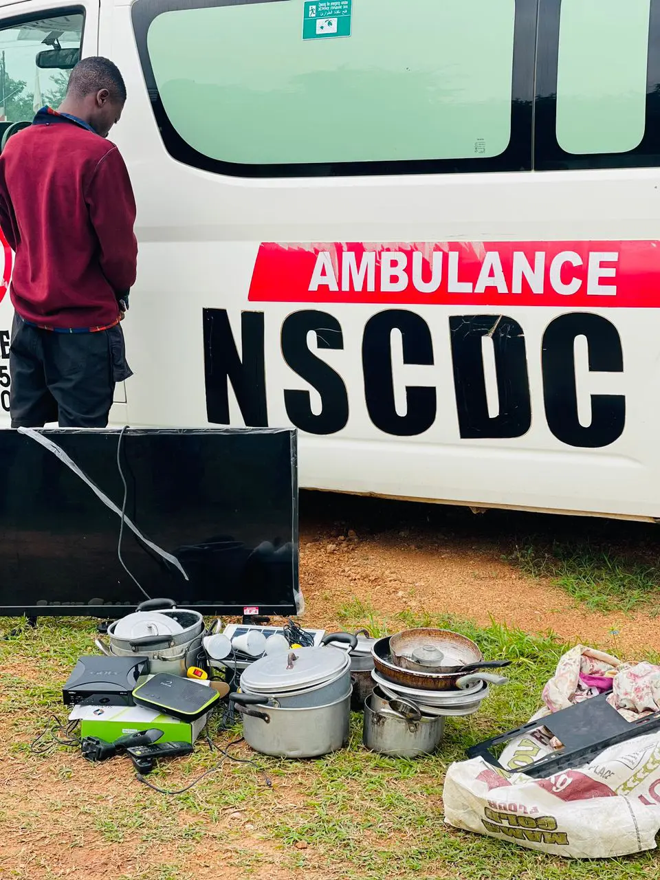 Osun NSCDC nabs mason for burglary, theft