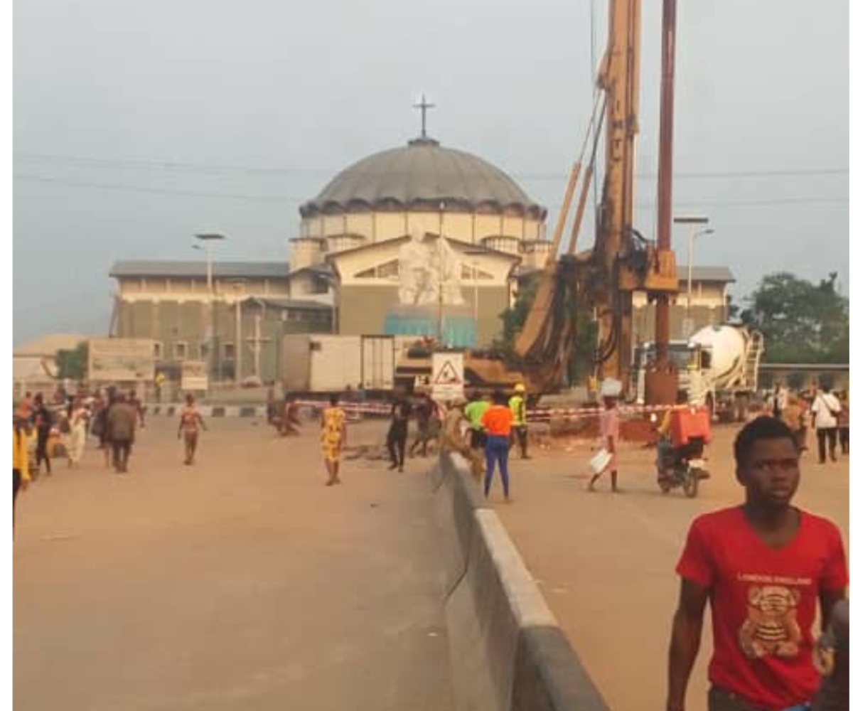 Control Post Flyover Construction: Owerri residents lament slow pace of work