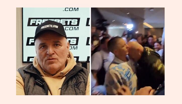 ‘Emotions were running high’ – Tyson Fury’s father apologises after headbutting Oleksandr Usyk team member