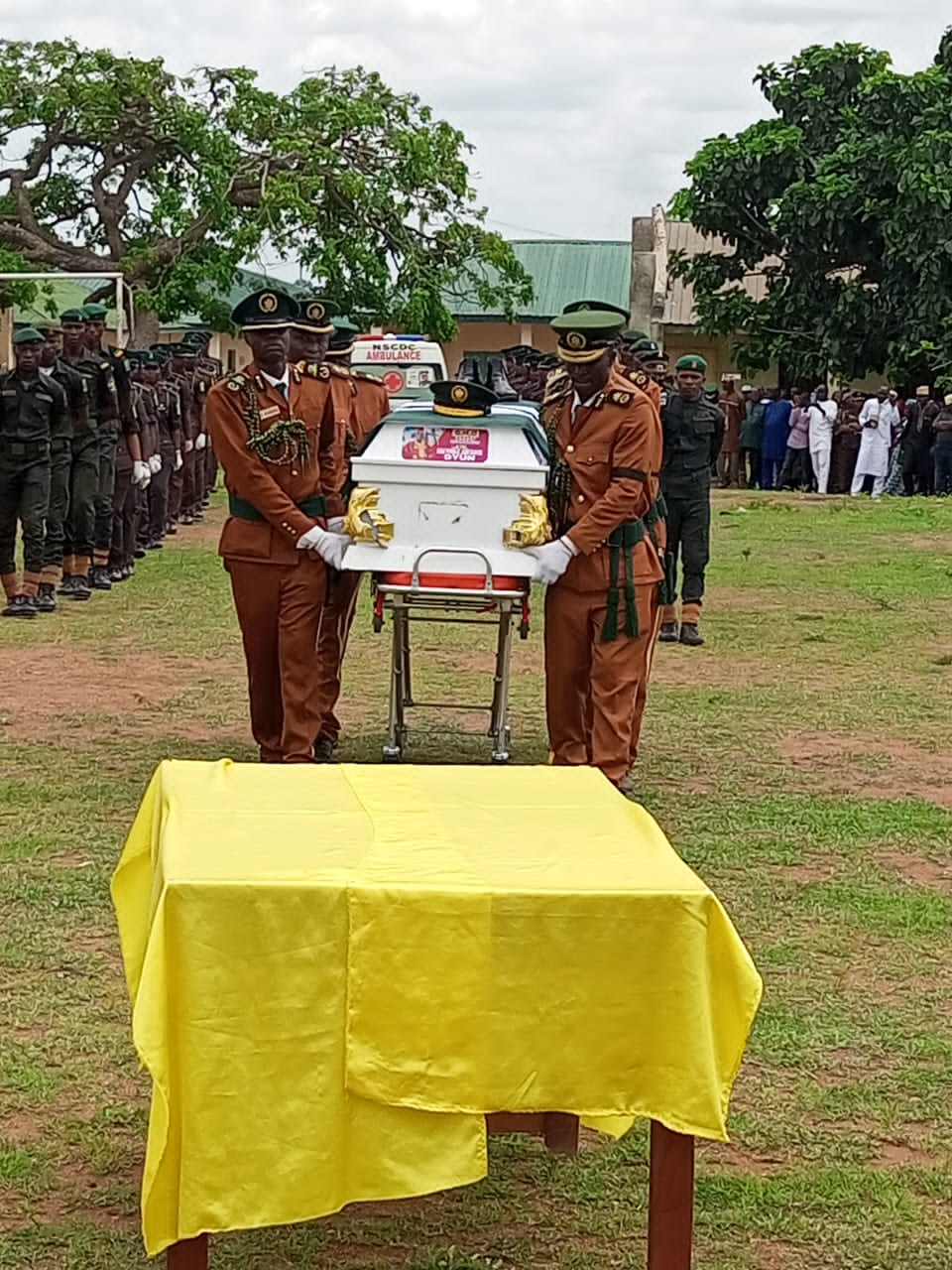 Late Kwara Controller of corrections, Adeyinka Adebayo Oyun buried