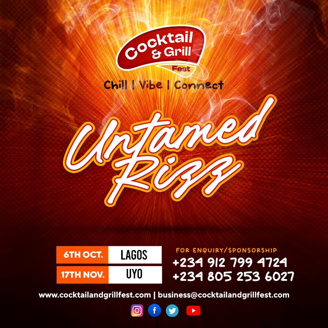 Cocktail and Grills fest Season 2 set to hold in Lagos & Uyo