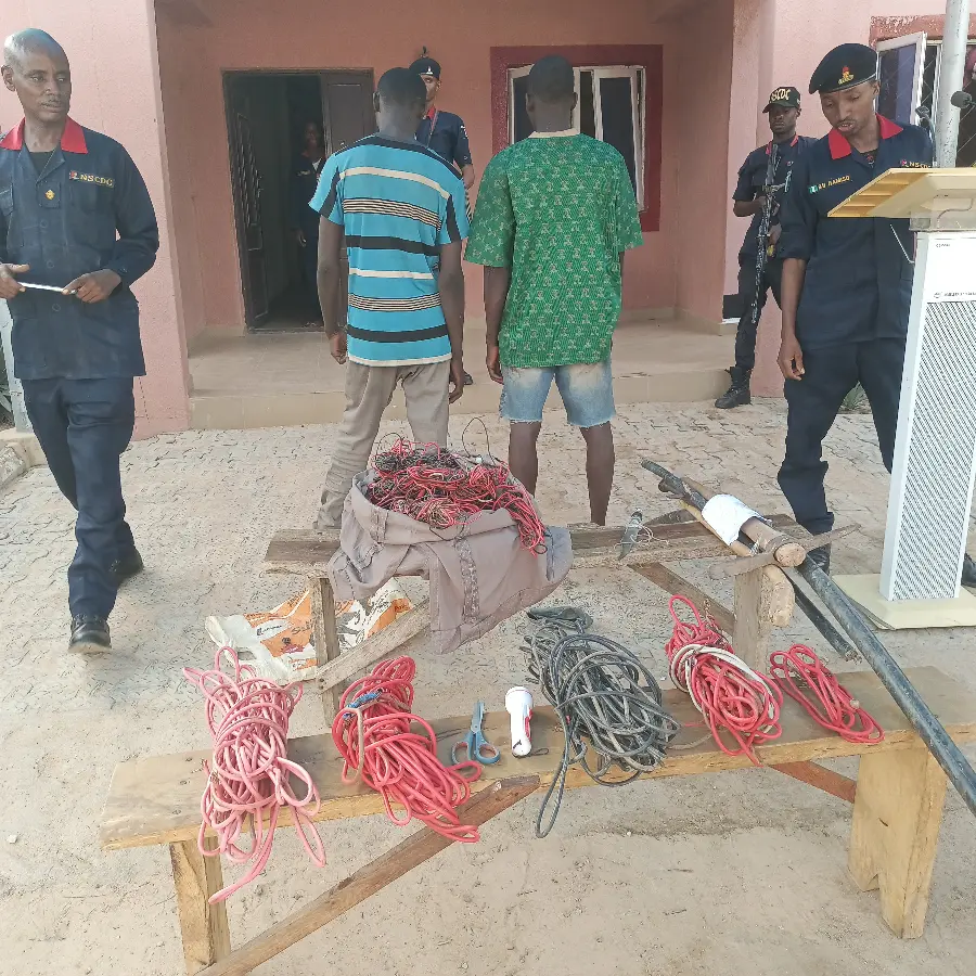 NSCDC arrests 2 for vandalism in Katsina