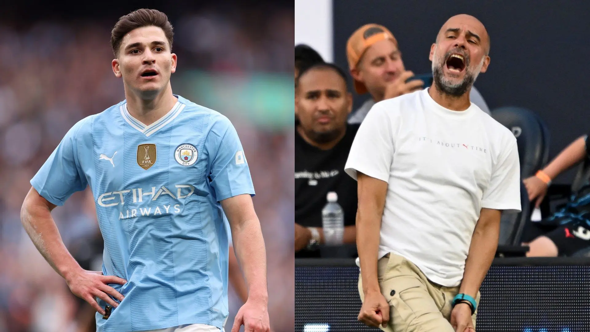 Transfer: I didn’t say anything bad – Alvarez replies Guardiola over future