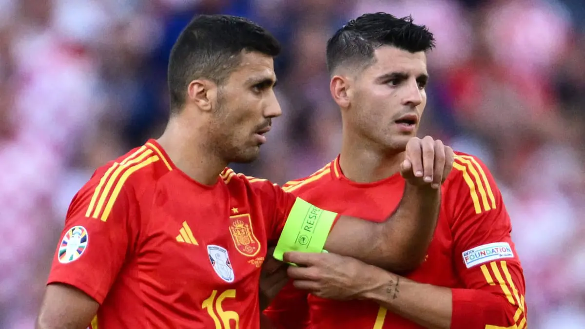 Rodri, Morata facing UEFA suspension