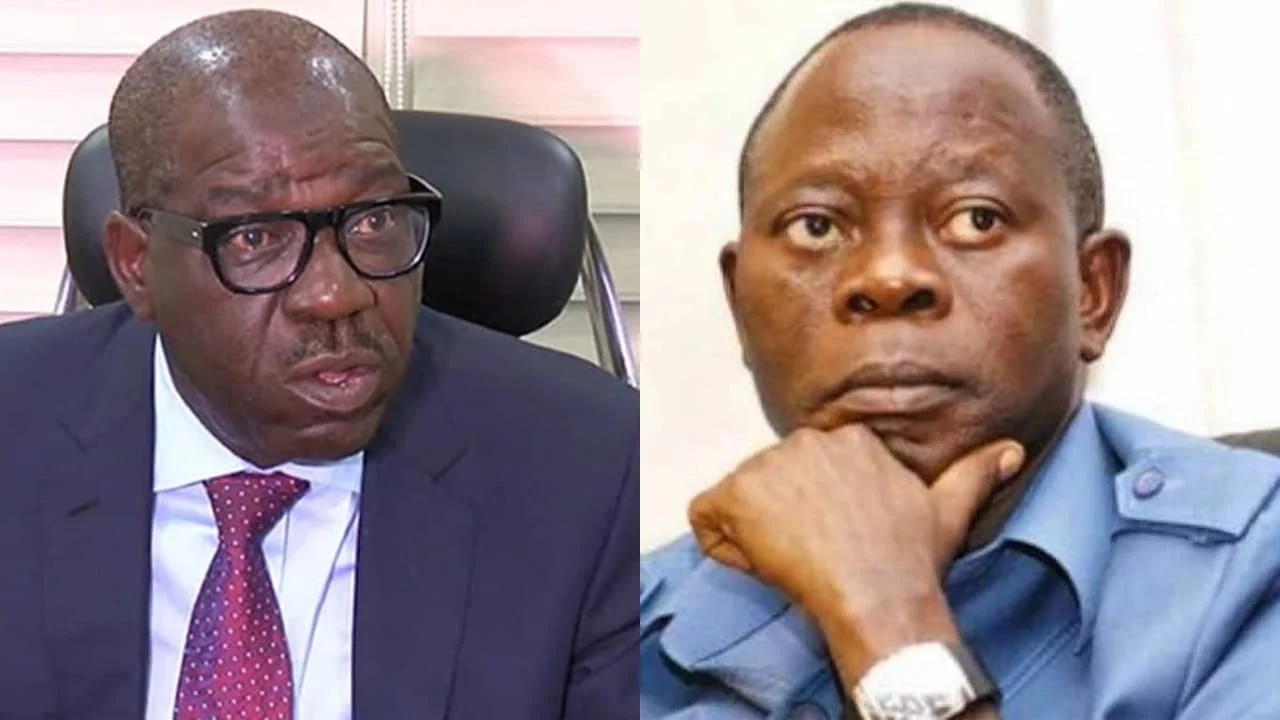 Obaseki is politically dead – Oshiomhole