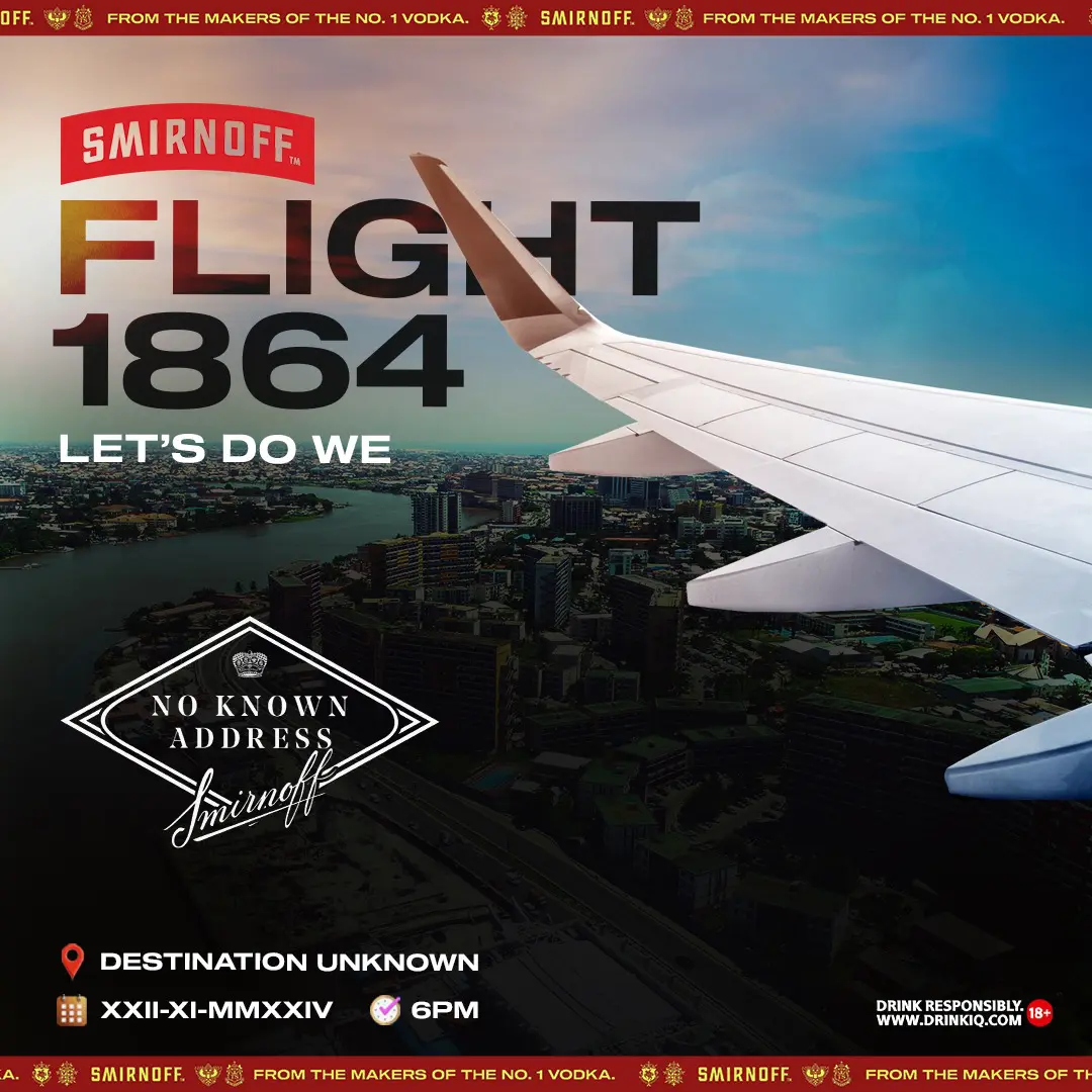 Smirnoff No Known Address returns in a notoriously new format – Smirnoff Flight 1864