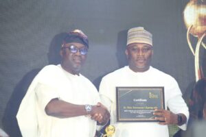 Akwa Ibom Lawmaker received Award as Best House of Rep member in Empowerment at Leadership Excellence Award (Pictures)