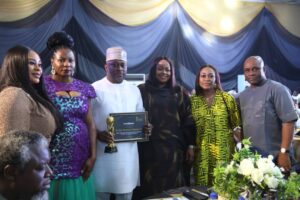 Akwa Ibom Lawmaker received Award as Best House of Rep member in Empowerment at Leadership Excellence Award (Pictures)