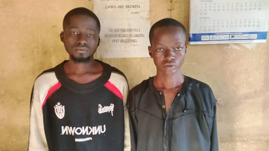 Two suspected phone robbers arrested in Minna